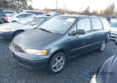 1997 Honda Odyssey Base из США, поврежденный, VIN JHMRA1847VC014113